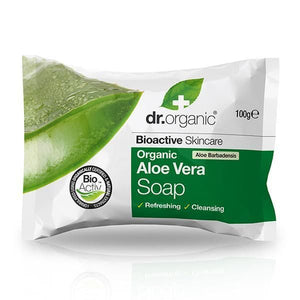 Aloe Vera Soap 100g - Dr.Organic - Crisdietética
