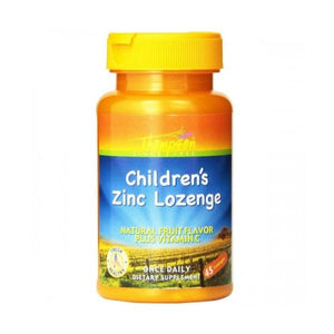 Children's Zinc Lozenge 45 Tablets - Thompson - Crisdietética