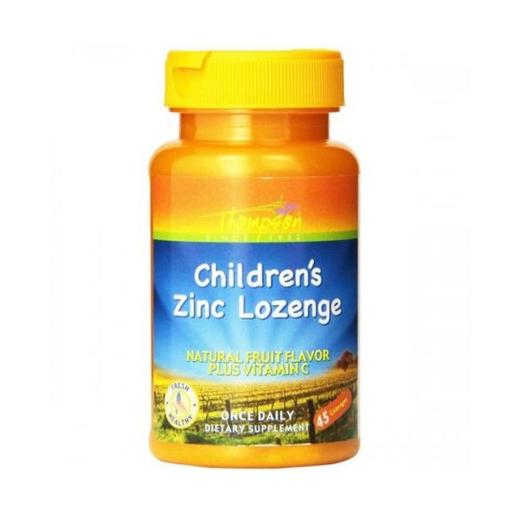 Children's Zinc Lozenge 45 Comprimidos - Thompson - Crisdietética