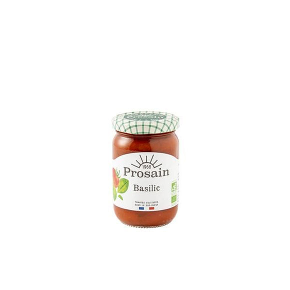 Molho de Tomate Manjericão Biológico 200g - Prosain - Crisdietética