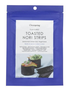 Nori Seaweed Tostada Strips - ClearSpring - Crisdietética