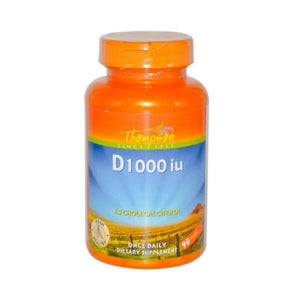 Vitamin D 1000Ui 90 Comprimidos - Thompson - Crisdietética