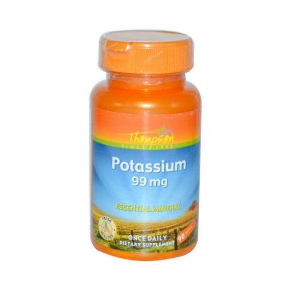 Potassium 99mg 90 Comprimidos - Thompson - Crisdietética