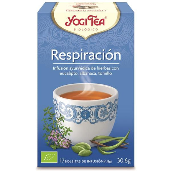 Infusão Respiração 17 Saquetas - Yogi Tea - Crisdietética