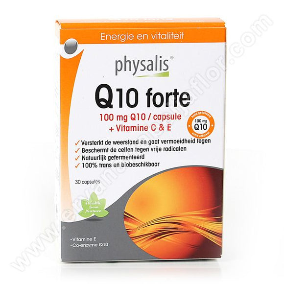 Q10 Forte 30 Cápsulas - Physalis - Crisdietética