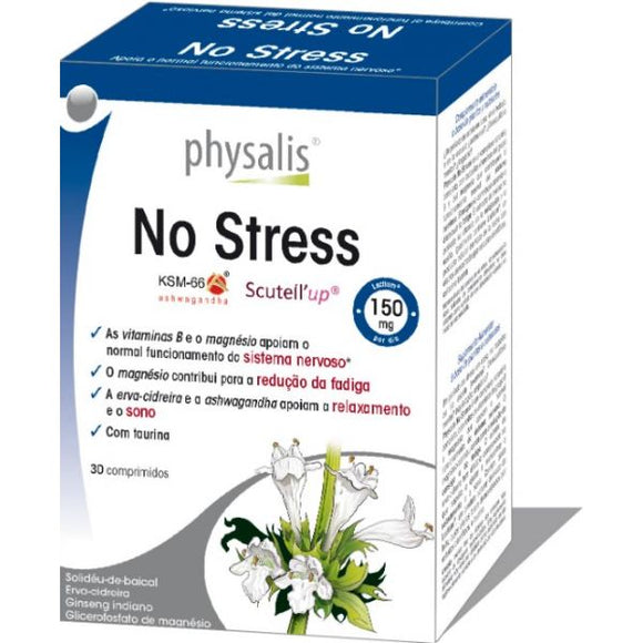 No Stress 30 Comprimidos - Physalis - Crisdietética