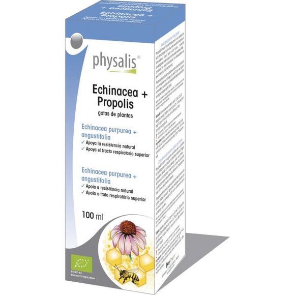 Echinacea + Propolis Gotas 100ml - Physalis - Crisdietética