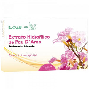 Pau D'arco 100％20安瓿瓶的纯提取物-Bioceutica-Crisdietética