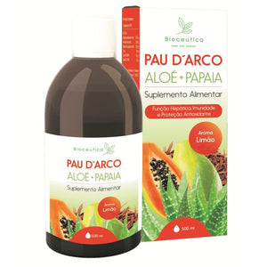 Pau D´Arco + Aloe + Papaya 500ml - Bioceutica - Crisdietética