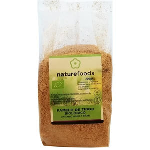 Organic Wheat Bran 200g - Naturefoods - Chrysdietética