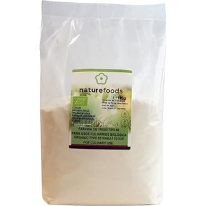 Harina de Trigo Blanco T65 Biológica 1kg - Naturefoods - Crisdietética
