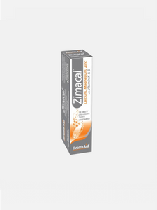 Zimacal 20 Effervescent Tablets - Health Aid - Crisdietética