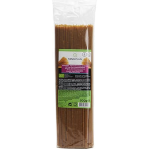 Organic Spaghetti Integral Pasta 500g - Naturefoods - Crisdietética