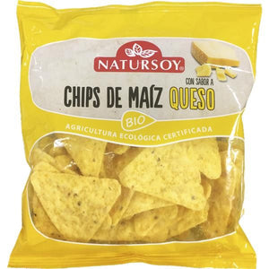 Corn Shells and Organic Cheese 75g - Natursoy - Crisdietética