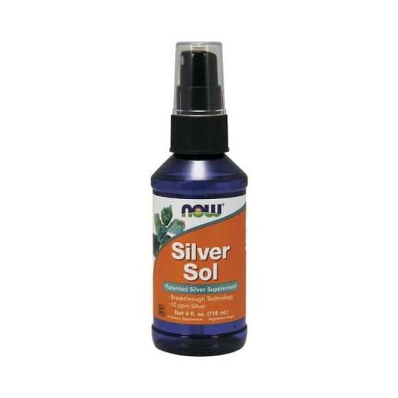 Silver Sol Spray 118ml - Now - Crisdietética