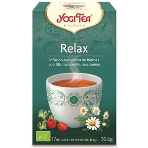 Relax Infusion 17 Sachets - Yogi Tea - Crisdietética