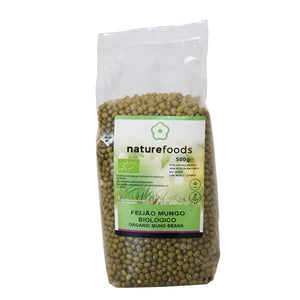 Organic Mungo Beans 500g - Naturefoods - Crisdietética