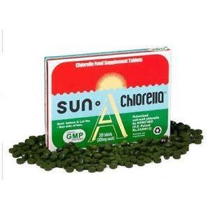 SUN 小球藻 300 片 - Crisdietética