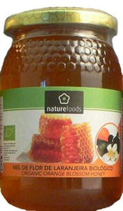 Organic Orange Blossom Honey 500g - Naturefoods - Crisdietética