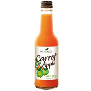 Carrot and Apple Juice 250ml - James White - Crisdietética