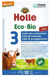 Organic Milk Powder 3 10M 600g - Holle - Crisdietética
