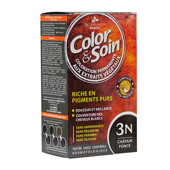 Color & Soin 3N - Castanho Escuro 135ml - Crisdietética