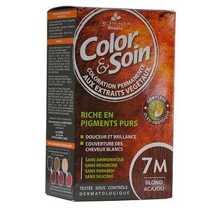 Color & Soin 7M - Biondo ramato 135ml - Crisdietética