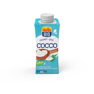 Cuisine Coconut Cream 200ml - Isola Bio - Chrysdietética