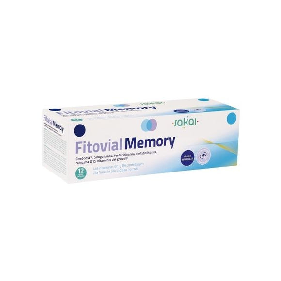 Fitovial Memory 12 Ampolas - Sakai - Crisdietética