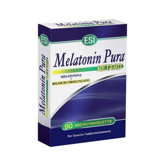 Melatonina Pura Retard 1mg 90 Comprimidos - ESI - Crisdietética