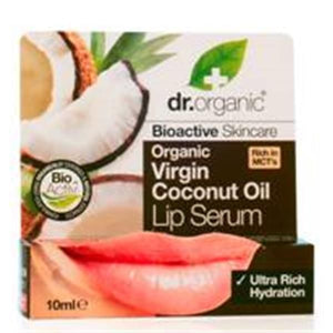 Coconut Oil Lip Serum 10ml - Dr.Organic - Crisdietética