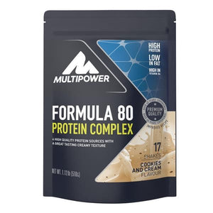 Protein Powder Formula 80 Wafer 510g - MultiPower - Crisdietética