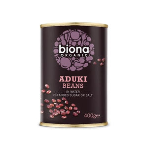 Organic Azuki Beans 400g - Biona - Crisdietética