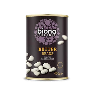Organic Butter Beans 400g - Biona - Crisdietética