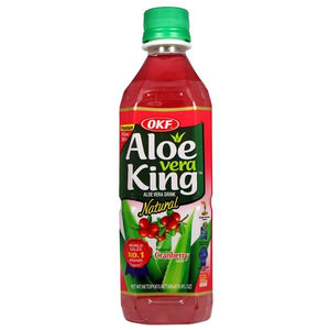 Aloe Vera and Raspberry Juice 500ml - OKF - Crisdietética