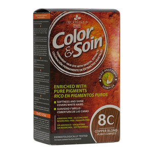 Farbe & Soin 8C - Kupferblond 135ml - Crisdietética