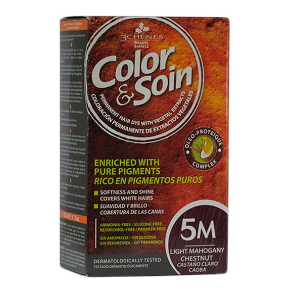 Color & Soin 5M - Castanho Claro Acaju 135ml - Crisdietética