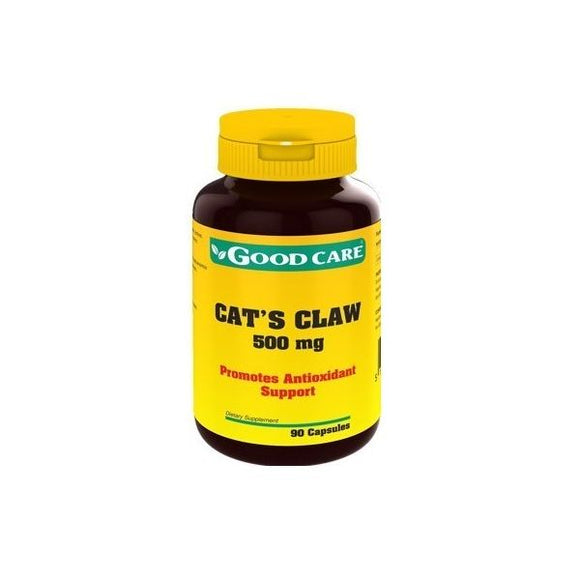 Cat's Claw 500mg 90 Cápsulas - Good Care - Crisdietética