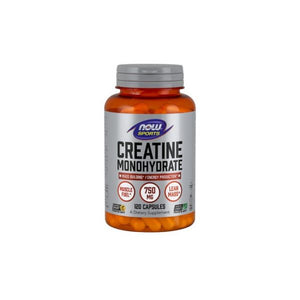 Kreatin 750 mg 120 Kapseln -Now Sports - Crisdietética