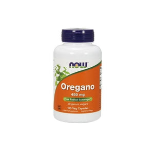 Oregano 450mg 100 capsules - Now - Crisdietética