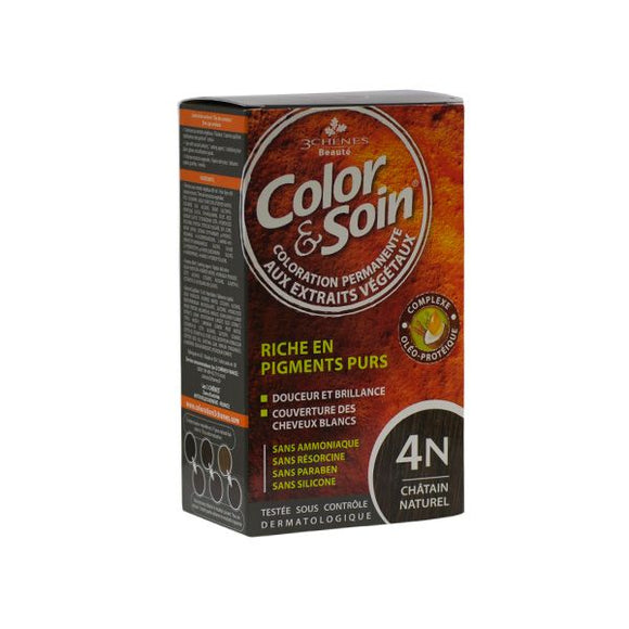 Color & Soin 4N - Castanho Natural 135ml - Crisdietética