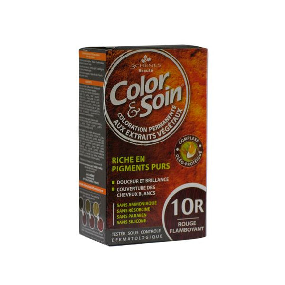 Color & Soin 10R - Ruivo Flamejante 135ml - Crisdietética