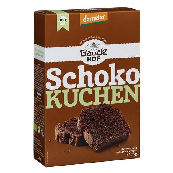 Preparado para Bolo de Chocolate 425g - Bauck Hof - Crisdietética