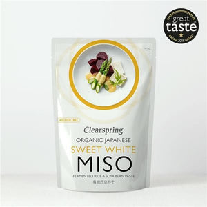 Miso Doce Branco 250g Organic Bag - ClearSpring - Chrysdietética