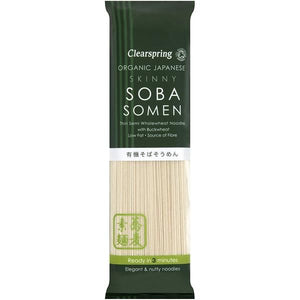 Pasta Noodles Soba Somen Biological 200g - ClearSpring - Crisdietética