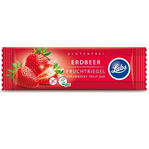 Obstriegel mit Bio-Erdbeere 30g - Lubs - Crisdietética