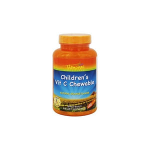Vitamina C para niños 100 pastillas masticables - Thompson - Crisdietética