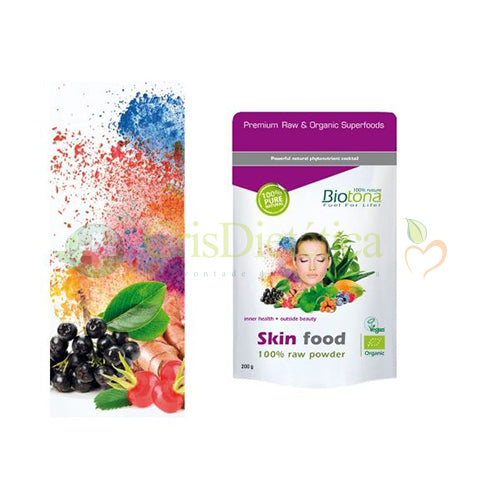 Skin Food Raw Powder 200g - Biotona - Crisdietética