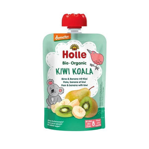 Puree of Fruits Kiwi Koala 8M Biological 100g - Holle - Crisdietética
