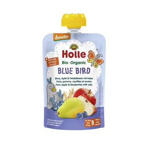 Purea di Frutta Blue Bird Biologica 6M 100g - Holle - Crisdietética
